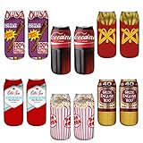Footalk Women’s Funny Cute Crazy Casual Novelty Cartoon Adorable Ankle Socks for Girls Value Pack