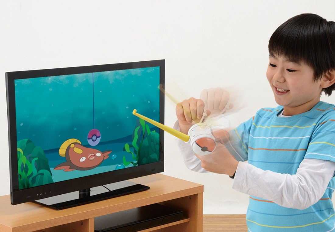 Amazon ポケットモンスター テレビでポケモンゲット つりざお 電子玩具 キッズ家電 おもちゃ