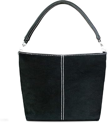 suede slouch shoulder bag