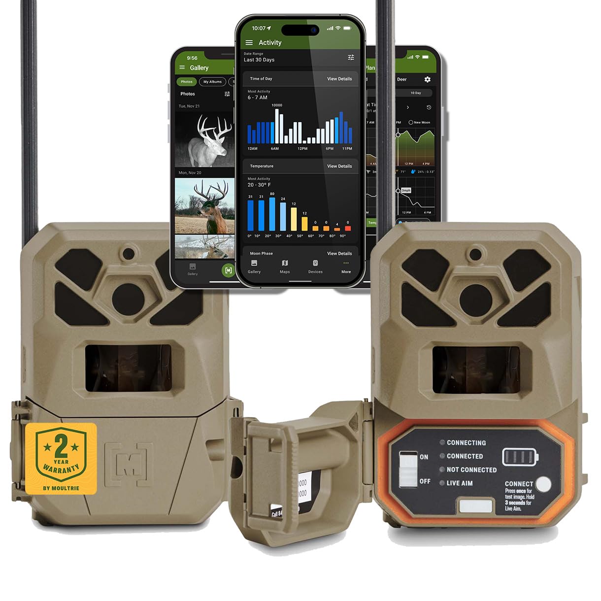 Moultrie Edge 2 Pro Cellular Trail Camera - Auto