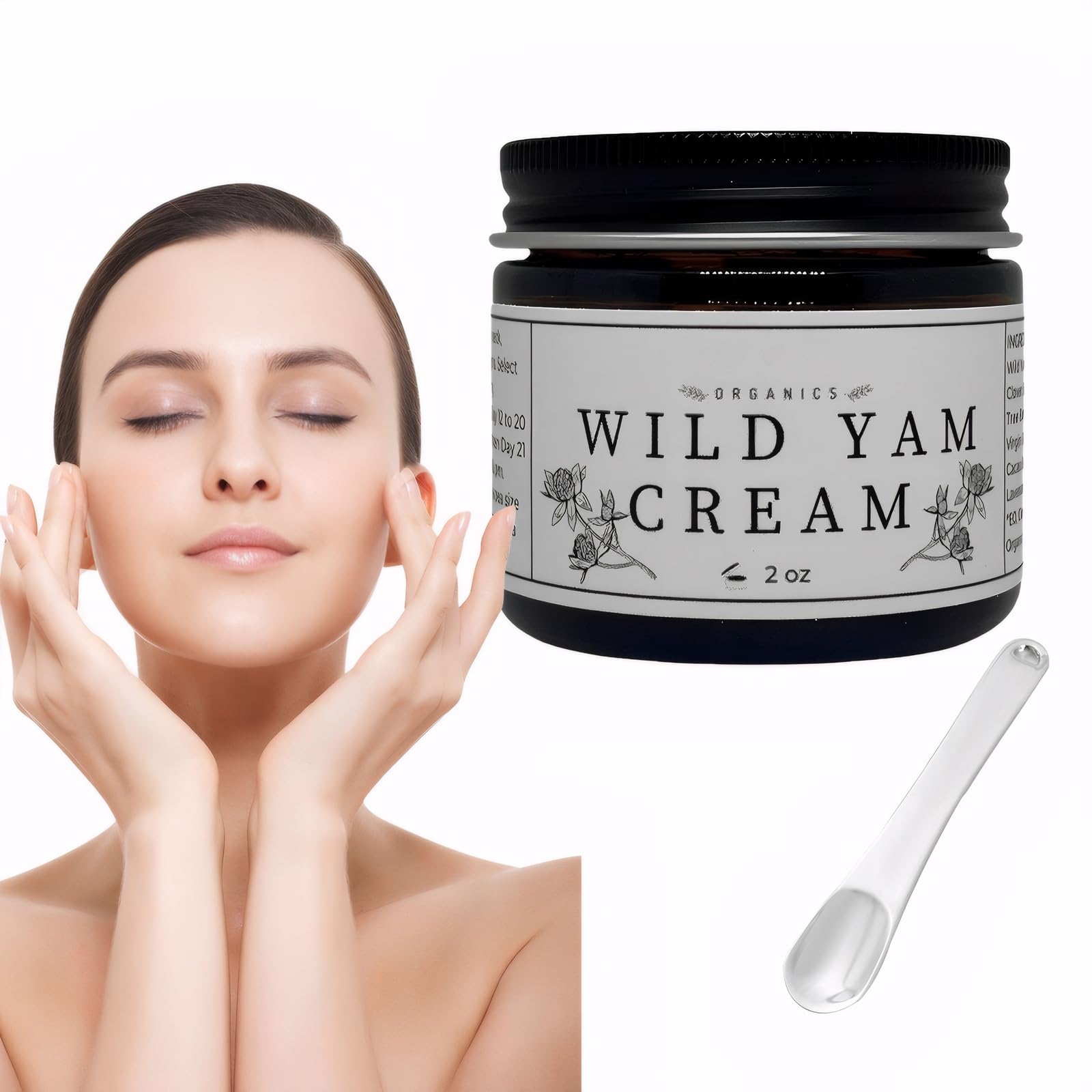 Wild Yam Cream, Annas Wild Yam Cream Organic for Hormone Balance, Natural Anna's Wild Yam Cream for Menopause, Moisturizer Botanical Balancing Body Cream