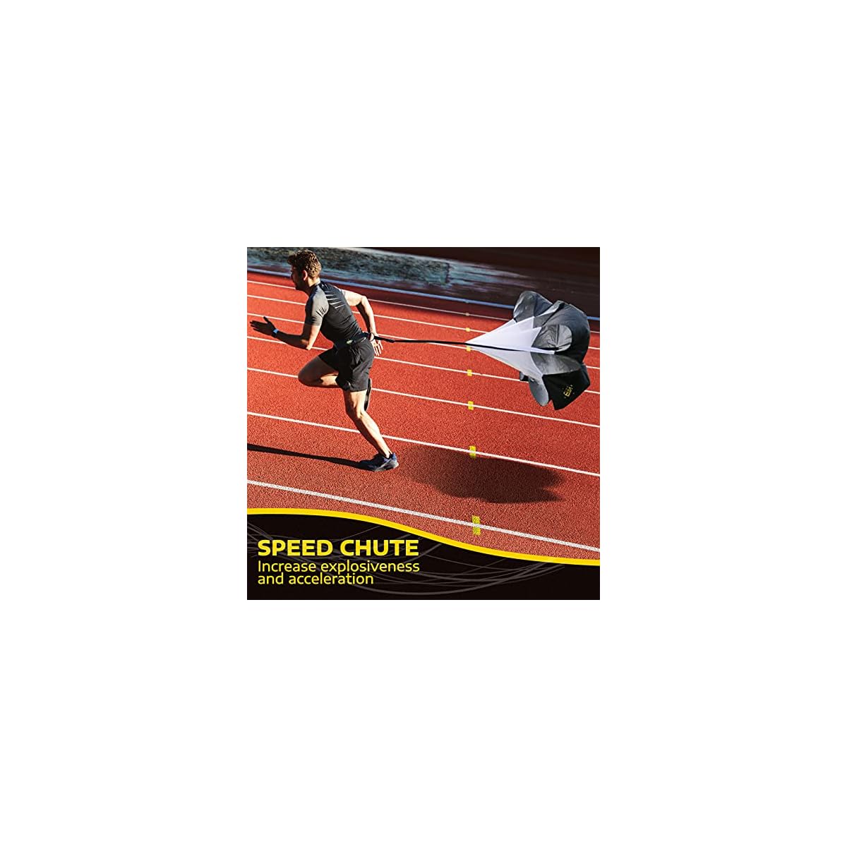 A11N Speed & Agility Training Combo Set Includes 4 Adjustable Agility