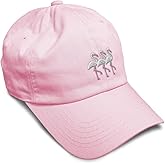 Speedy Pros Soft Baseball Hat Embroidered Dad Hat White Flamingos Embroidery Men & Ladies Baseball Cap Cotton