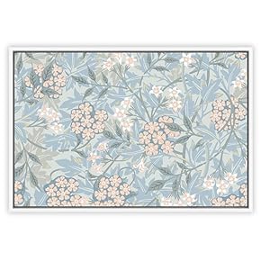 SIGNWIN Framed Canvas Wall Art Floral Pattern Canvas...