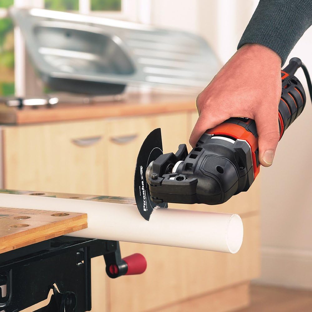 BLACK+DECKER 300W Multi-Oscillating Tool, Black/Orange - Image 5