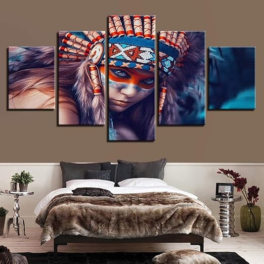 Rymh Imprimir En Lienzo Cuadros De La Pared De Pintura India