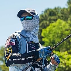 Fish Monkey UPF 50+ Flared Face Guard and Four Way