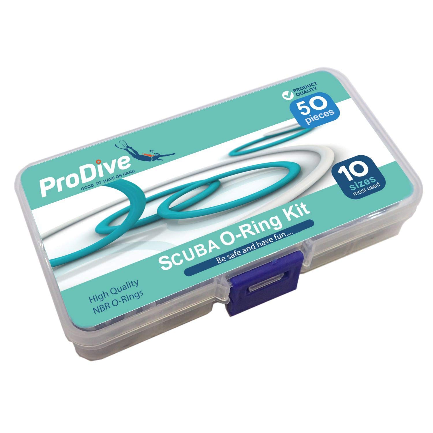 Diving O-Ring Kit 10 Sizes 50 Pieces Full Set of O-Rings