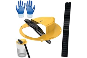 SHOUKEN Humane No Kill Mouse Traps Bucket, Enlarged No Kill Rat Traps, Reusable Catch and Release Mice Traps, Pet and Children Friendly Mouse Traps