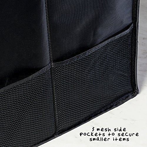 HoneyCanDo SFT01166 Soft Storage Chest, Black Folding Car Trunk