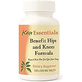 Kan Herbs Company Benefit HIPS and Knees Formula – Traditional Chinese Herbal Blend to Support Joint Comfort, Mobility, and Digestive Balance, Herbal Supplement Tablets for Pets, 120 Tablets