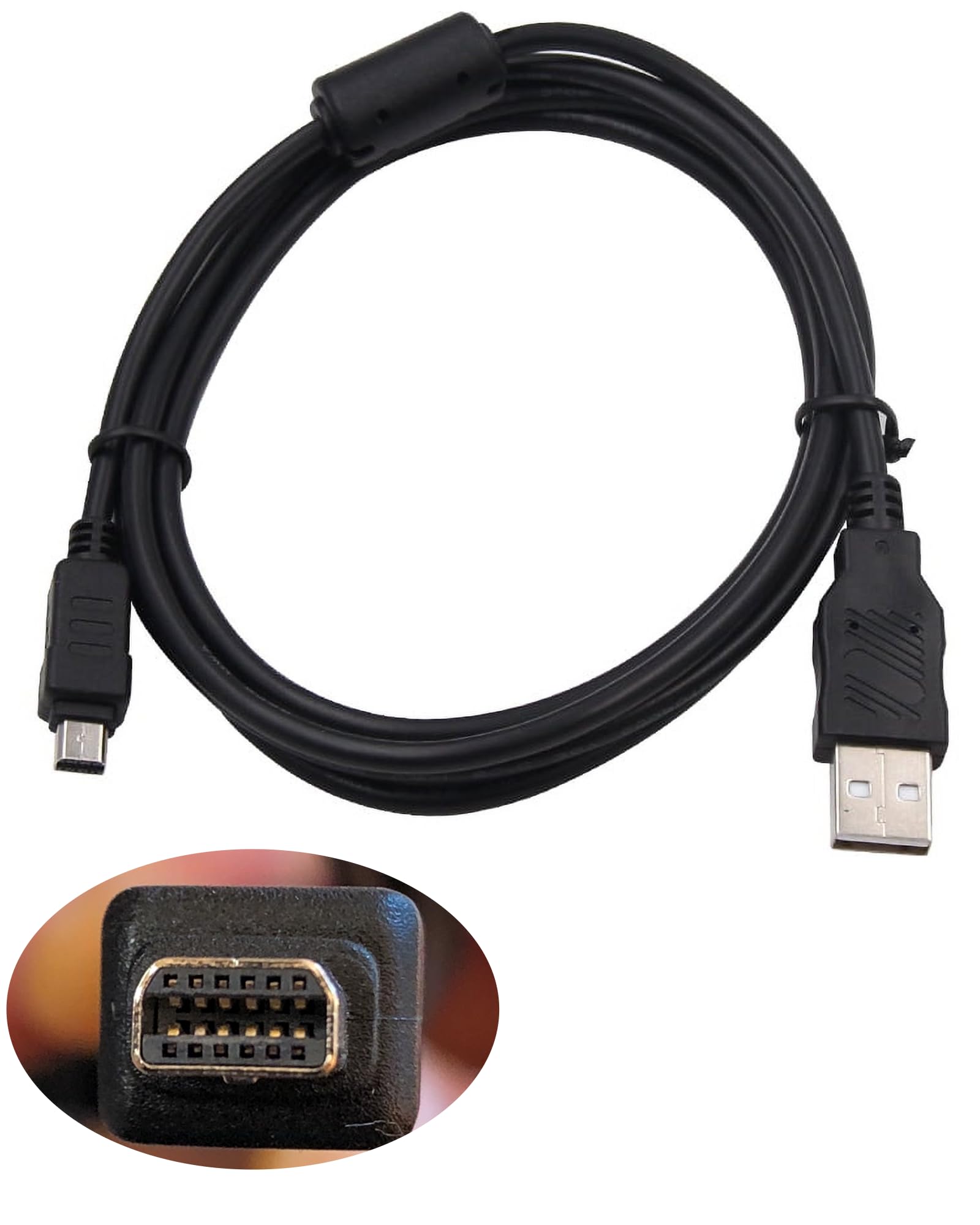 Photo 1 of 5Ft USB Cable for Olympus Camera,Compatible with Olympus Tough TG-310, TG-320, TG-610, TG-810, TG-820, TG-835, TG-850, TG-860,TG-870 Camera?Replacement for CB-USB5 CB-USB6 USB8