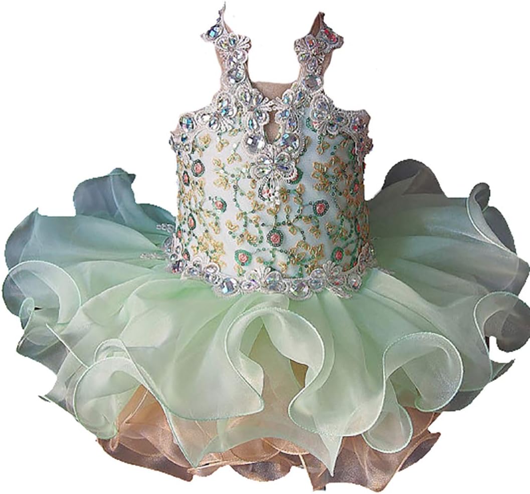 JenniferwuHandmade Beaded Dresses, Birthday Dresses,Princess Dress for Girls