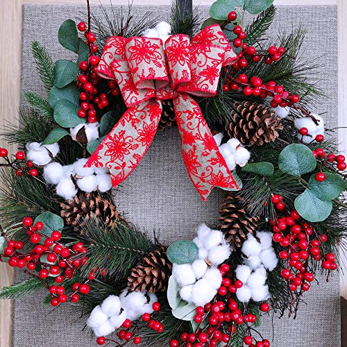burlap christmas ribbon