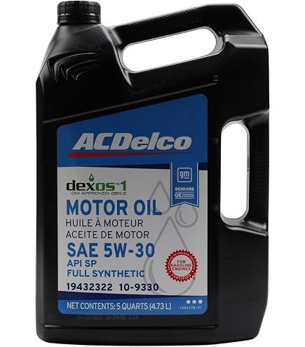 Amazon.com: ACDelco 109246 SAE 5W-30 dexos1 Gen 2 Full Synthetic