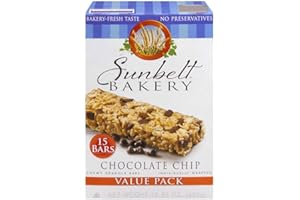 LITTLE DEBBIES Sunbelt | Chocolate Chip Chewy Bar | Value Pack | 60 count