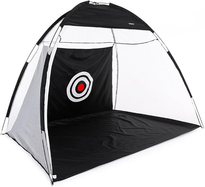 golf practice tent