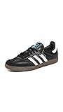 adidas Unisex-Kid's Samba Indoor, Black/None/None, 1