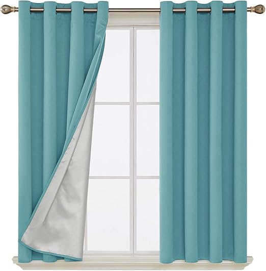 Amazon Com Deconovo Energy Efficient Thermal Insulated Blackout