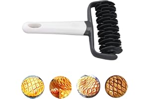 Pastry Lattice Roller Cutter, Dough Lattice Roller Cutter, Dough Lattice Top Cookie Pie Pizza Bread Pastry Crust Roller Cutte
