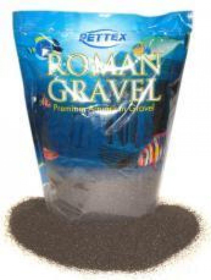 Pettex Roman Gravel Aquatic Black Sand 2 Kg Main Substrate