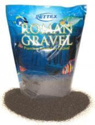 Pettex Roman Gravel Aquatic Black Sand 2 Kg Main Substrate