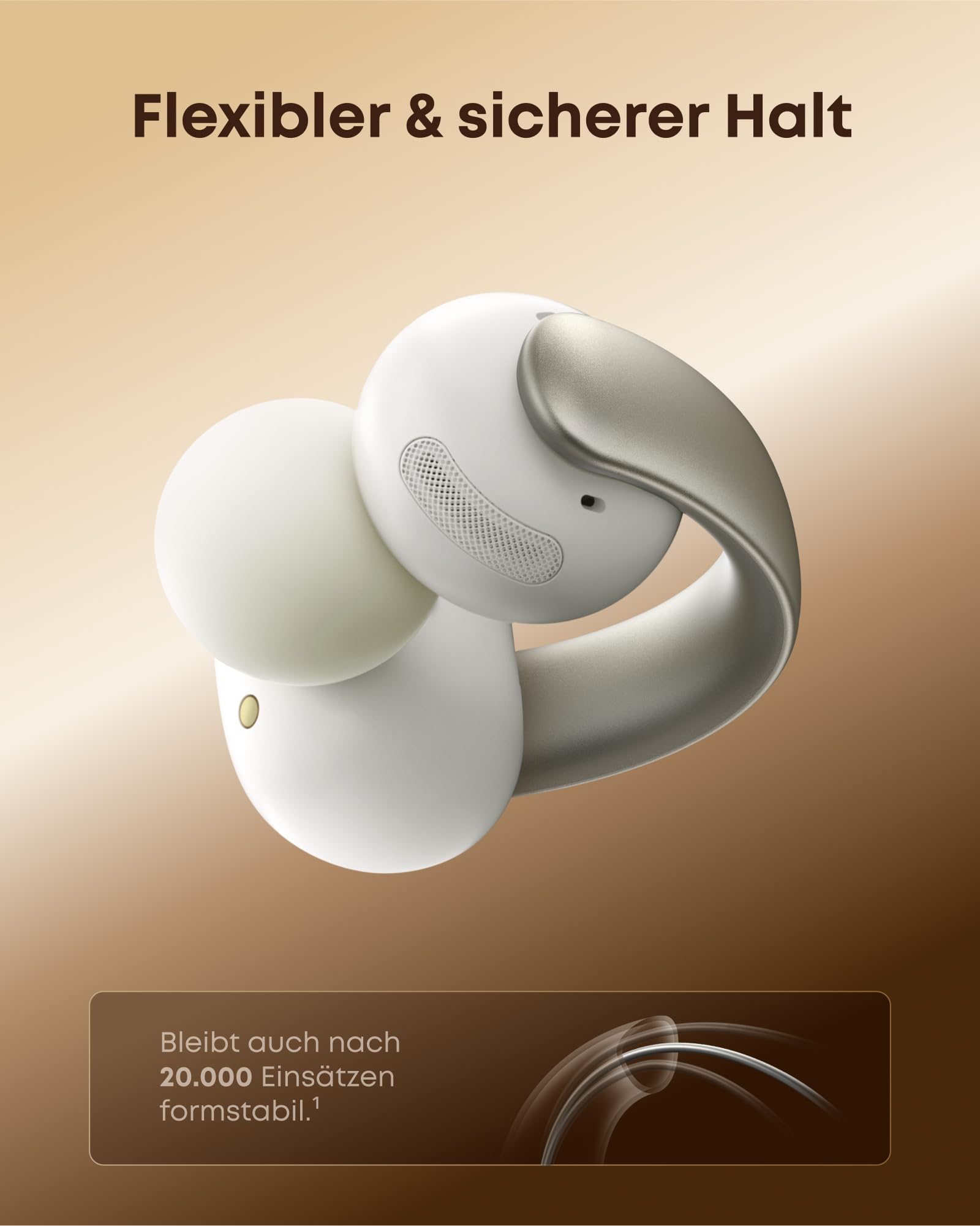 soundcore by Anker AeroClip, Open-Ear Kopfhörer, Open-Ring Design, Hi-Res 6