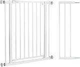 hauck Open N Stop 2 Gate Set with 21 cm Extension White 96-101 cm