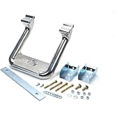 Carr 102522-1 Hoop II Truck Step | Non-Slip Pattern for Secure Footing | Multi-Mount System | Built to Withstand Tough Use &amp; Weather | Minor Drilling | XK3 Khromezone Double Powder Coat