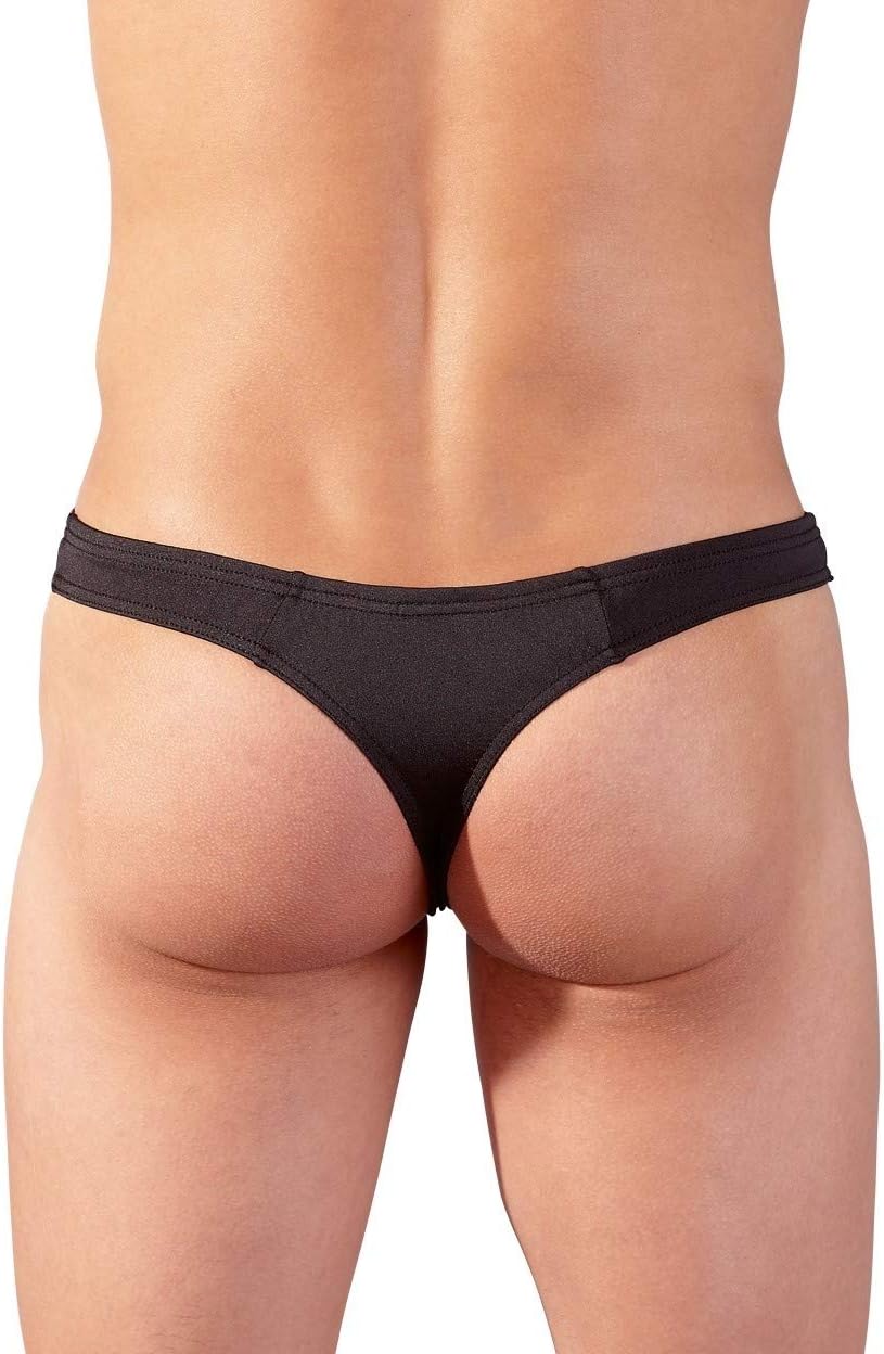 Svenjoyment Underwear Small Black Men's Rio String, S (Pack of 1) - Image 3
