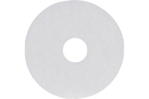 Sanico MVP Base Hit Premium White Buff Polish 13" Floor Pad (Box of 5)