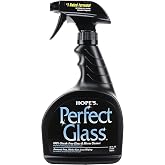 HOPE'S Perfect Glass Cleaner Spray, Streak-Free, Ammonia-Free Window, Mirror, Screen, Tinted Glass, and Shower Door Cleaner, Indoor and Outdoor Glass Surfaces, 32 Fl Oz, Pack of 1