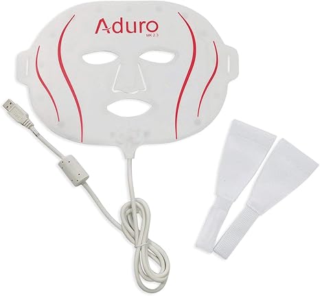 Download Aduro Single Red Led Facial Mask Anti Aging Amazon Co Uk Electronics PSD Mockup Templates