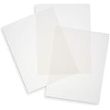 Amazon.com: Grafix 24-Pound 8-1/2-Inch by 11-Inch Vellum, 50-Pack, Clear