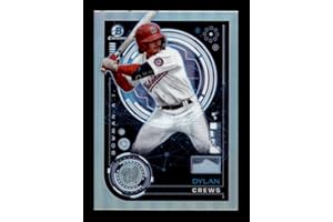 TOPPS 2024 Bowman AI #BAI-13 Dylan Crews Washington Nationals RC Rookie Official MLB Baseball Trading Card