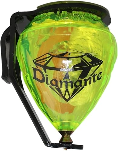 Pack Diamante Durable Plastic Spin Tops for Kids Metal Tip Made