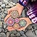 Muhuyi 15 Pcs Embossing Stylus Set Dotting Tools Set, Ball Styluses Dotting Tool Set for Embossing Pattern Clay Sculpting Mandala Rock Painting,Nail Art
