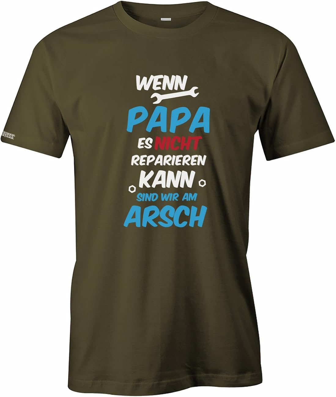 Papa Tasse Mit Schraubenschlüssel-Griff – „Wenn Papa Es Nicht Reparieren Kann, Kann Es Keiner“