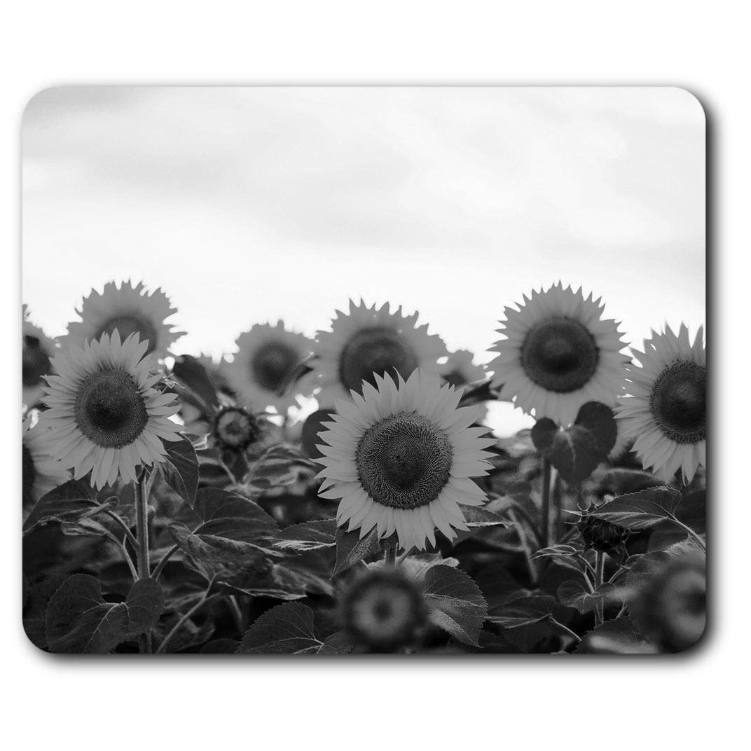 Sunflower Field Flowers Summer Mouse Mat Pad Computer PC Laptop Gaming Office Home Desk Accessory Gadget #42298
