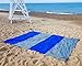 Compact Outdoor Beach Blanket | Huge 7' x 9' Folds Down to 5