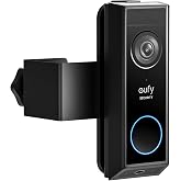 Anti-Theft Doorbell Camera Mount for Eufy Doorbell E340/C30/C31, No Drill Door Camera Mount for Eufy E340, Metal Door Camera Holder for Inward-Opening Doors, Suitable for Apartments, Rentals and Homes