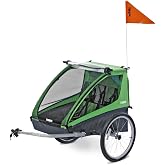 Thule Cadence 2 Seat Bicycle Trailer | Thule Chariot Cadence 2 + Bicycle Trailer Kit