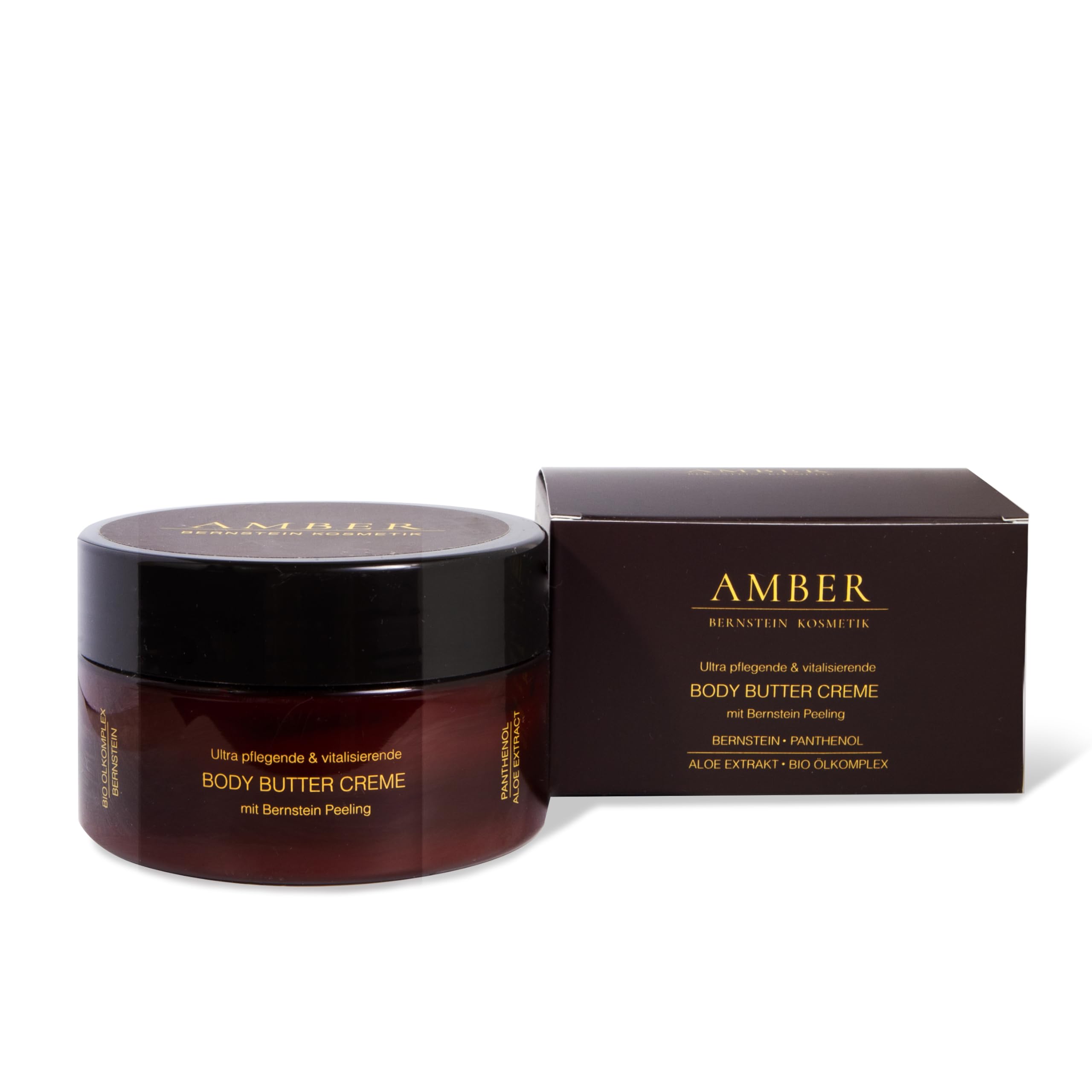 Amber Ultra Nourishing & Regenerating Body Butter Cream with Amber Micropeeling 200 ml