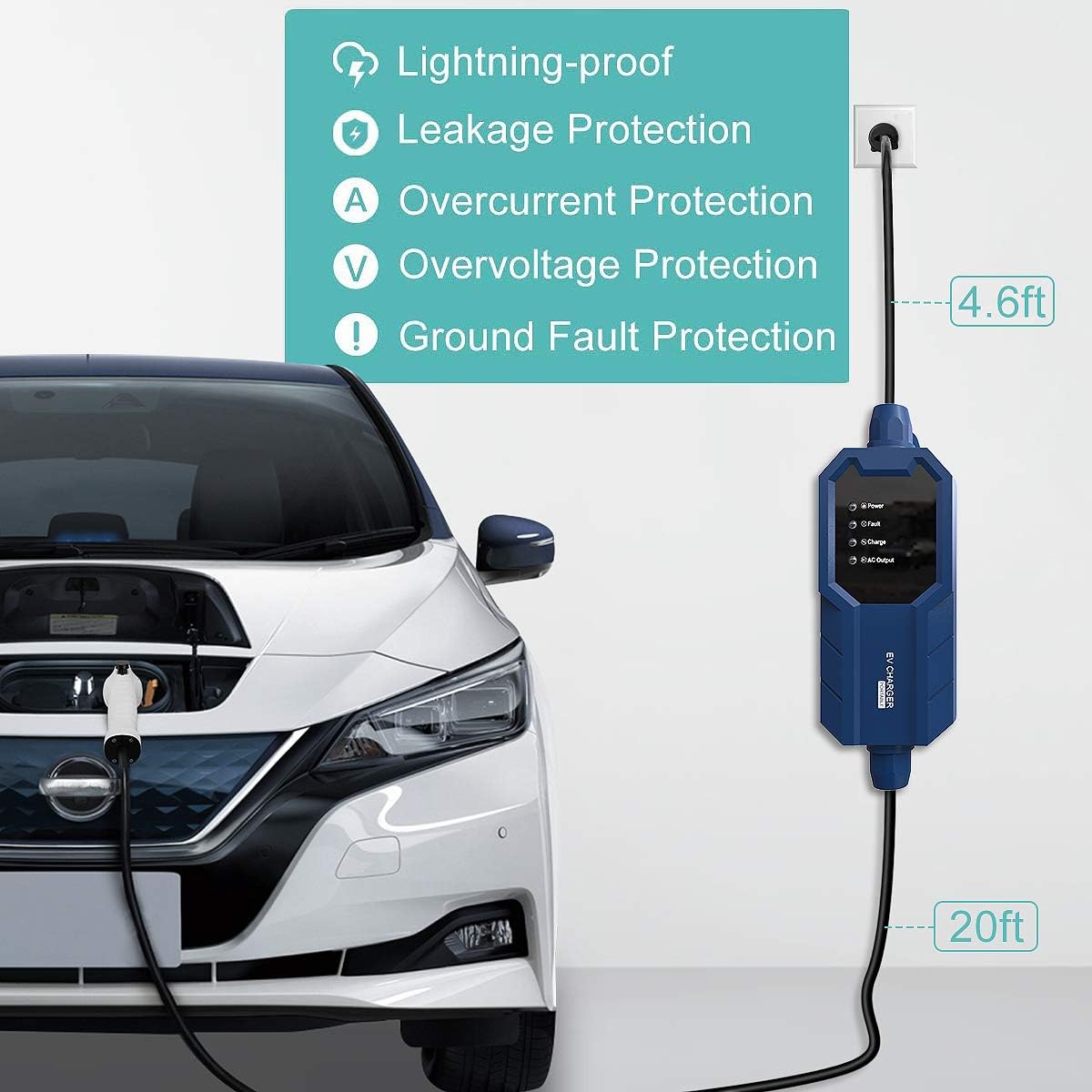 Best portable electric car charging stations for home or on trips