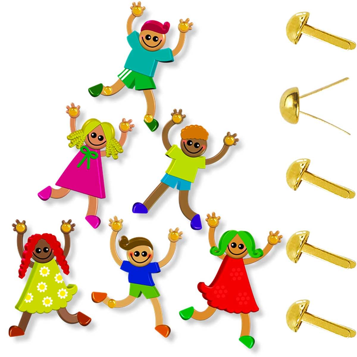 300 Pcs Brass Fasteners,brads for Paper Crafts,Brass Brads Round Fasteners,Paper Fasteners,Brass Brad Paper Fasteners,pins for Crafts DIY Handicraft School Project Supplies(0.32x0.6 Inch Gold)