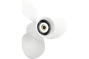 NovelBee Aluminum Alloy Boat Propeller for Yamaha Outboard Engine Motor
