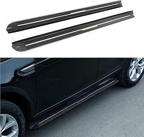 Amazon サイドステップ 車のペダル Fits For Land Rover Discovery Sport 15 19 自動車ペダル Side Step Nerf Bar Running Board サイドステップ 車 バイク
