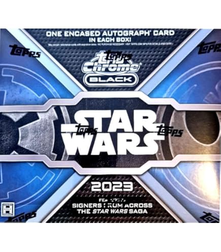 Amazon.com: 2023 Topps Star Wars Signature Series Hobby Box
