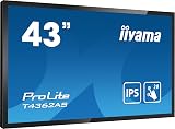 iiyama ProLite T4362AS-B1 4K UHD IPS 20-Point Multitouch Monitor Android 24/7 view 2