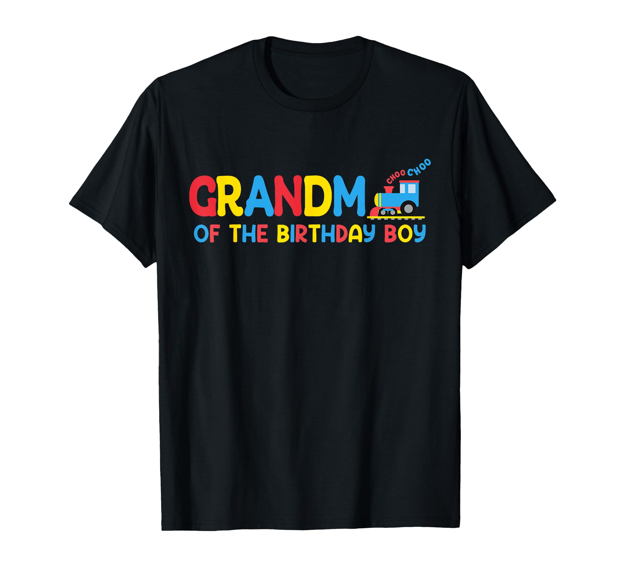 Photo 1 of Grandma Of The Birthday Boy Funny Choo Train Family Matching T-Shirt Size M